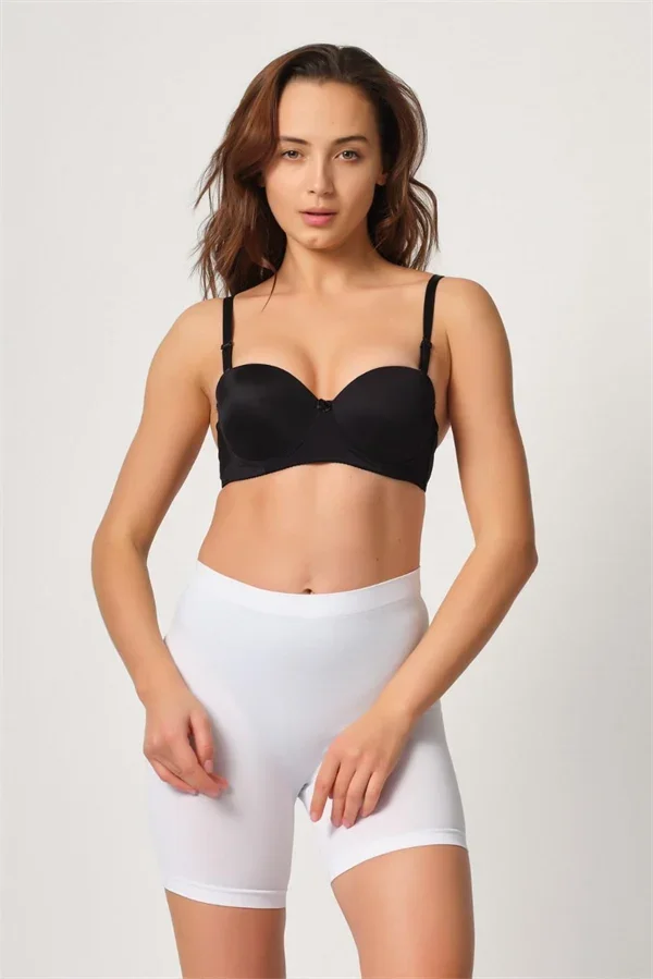 Beyaz MI Emay 3003 Soft Paçalı Boxer