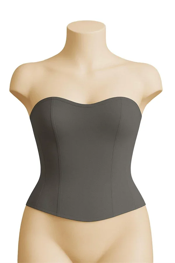 Gri MI Emay 9155 Terletici Korse Büstiyer