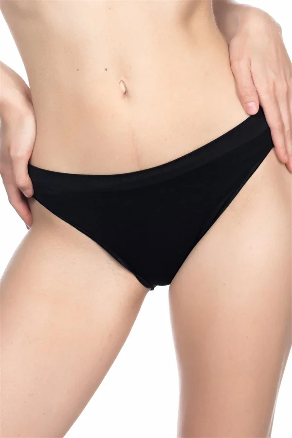 Siyah MI Emay 3001 Soft Slip Külot