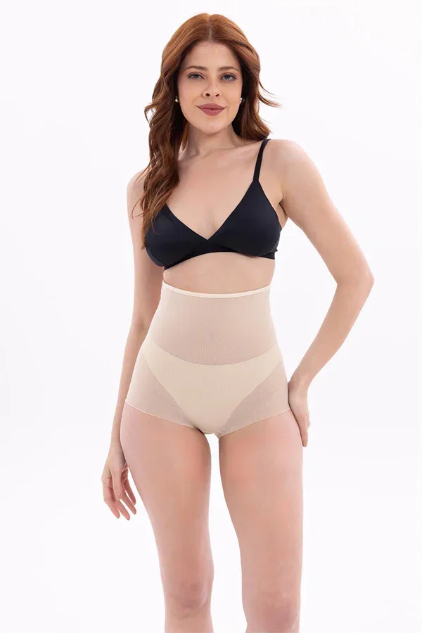 Ten MI EMAY 2706 Lazer Tül Toparlayıcı Slip Hayalet Korse