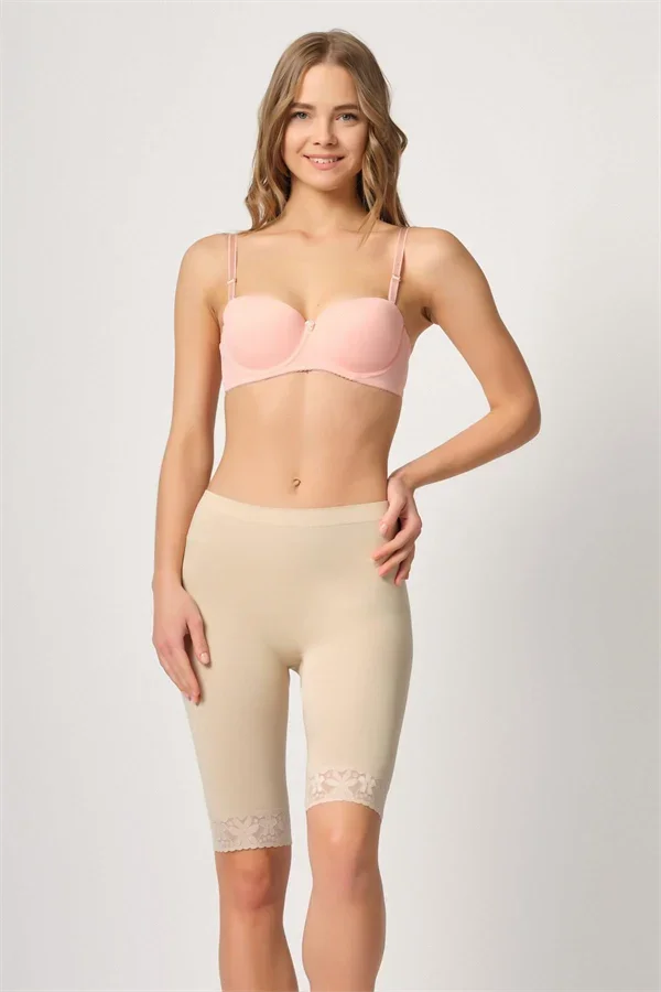 Ten MI Emay 3004 Soft Uzun Paça Dantel Boxer